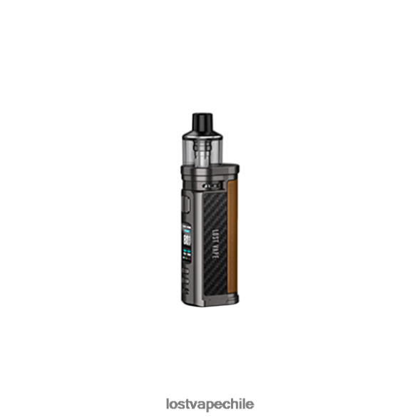 Lost Vape Centaurus mod de cápsula q80 madera de teca bronce - Lost Vape review Chile 6FVF323