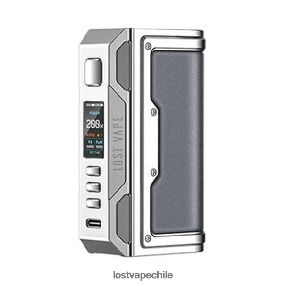 Lost Vape Thelema misión 200w mod acero inoxidable/cuero - Lost Vape review Chile 6FVF183