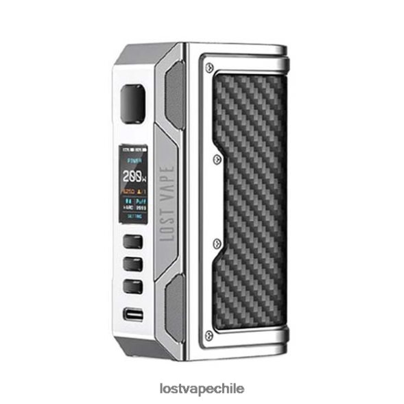 Lost Vape Thelema misión 200w mod acero inoxidable/fibra de carbono - Lost Vape flavors 6FVF179