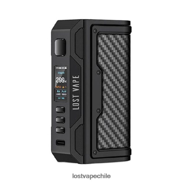 Lost Vape Thelema misión 200w mod negro/fibra de carbono - Lost Vape disposable 6FVF14