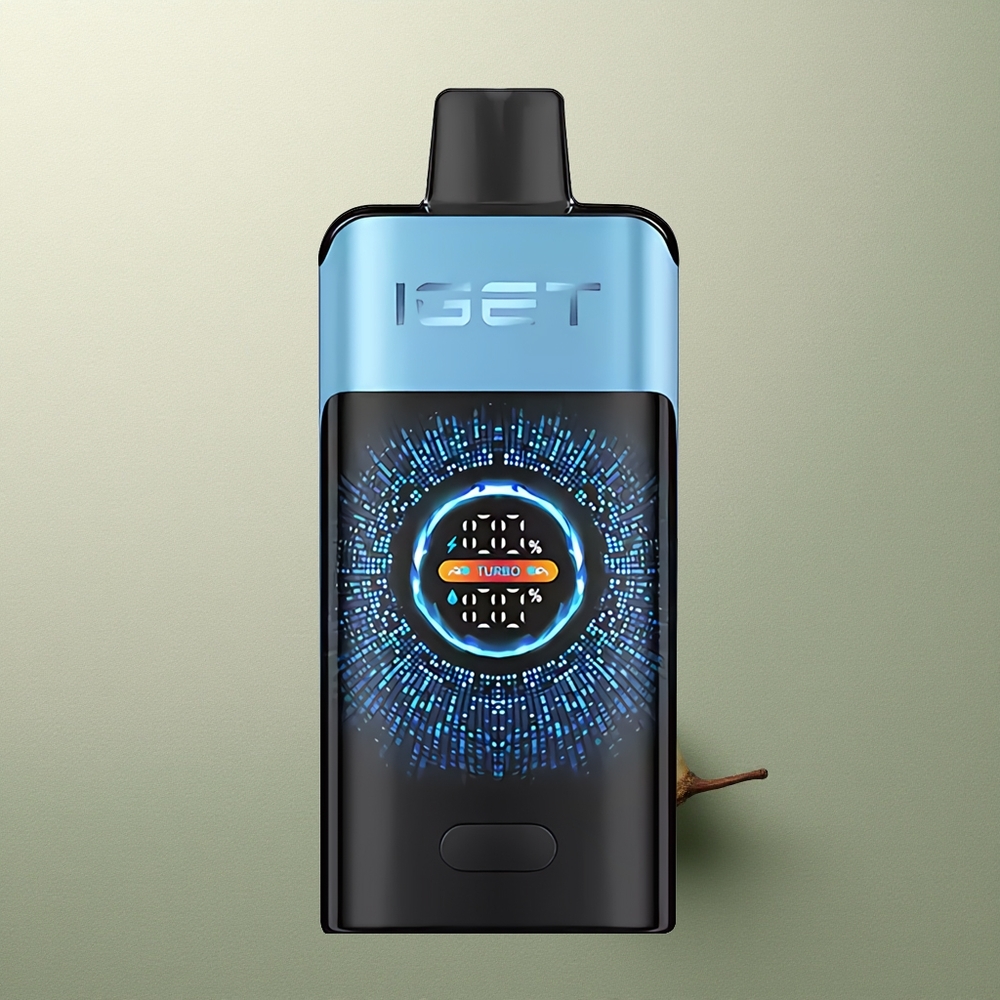 IGET ONE 12000 Puffs Monstruo Azul 2700 mAh Pantalla Curva Grande