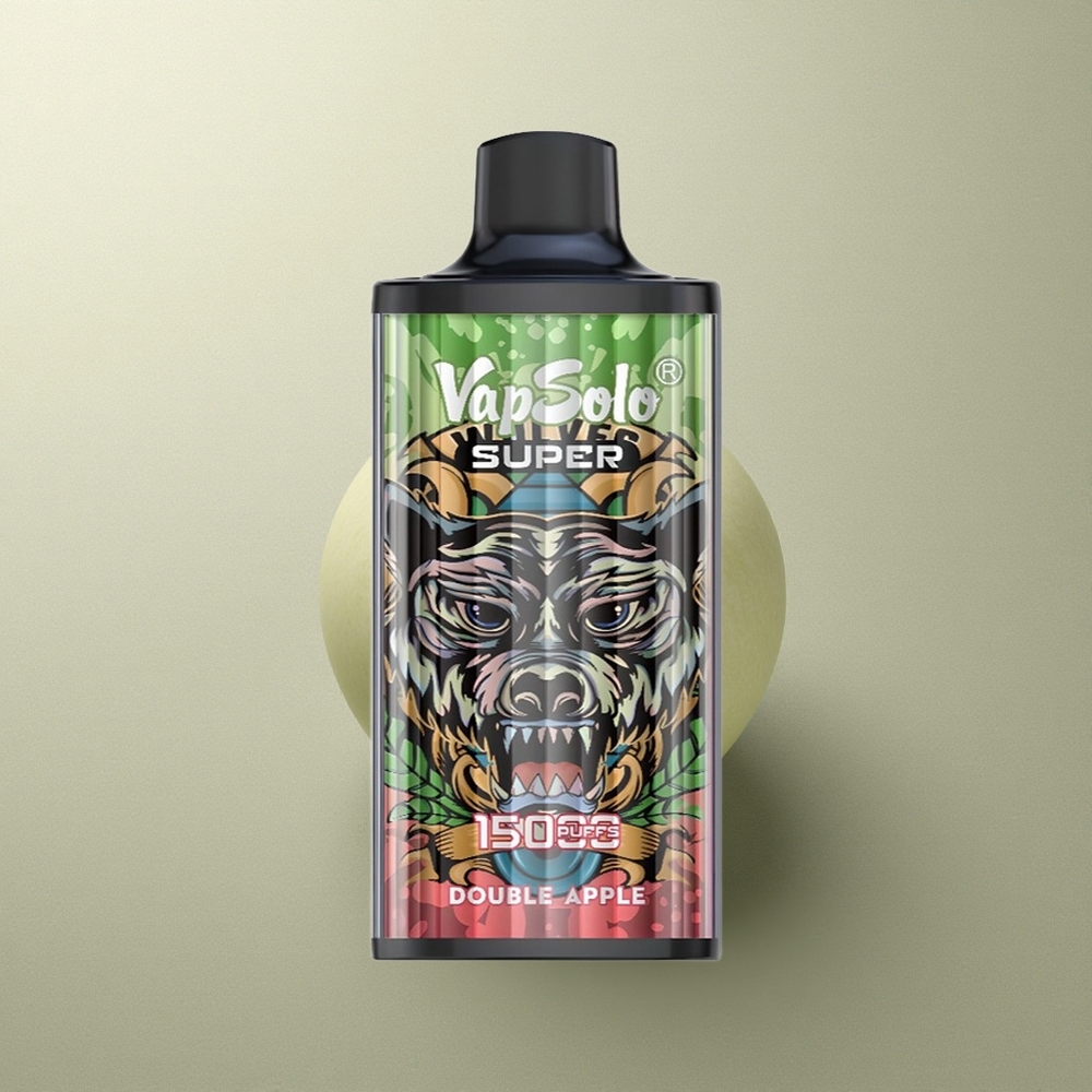 Vapsolo Super 15000 Puffs Manzana Doble 40ml 850mah Tipo-C