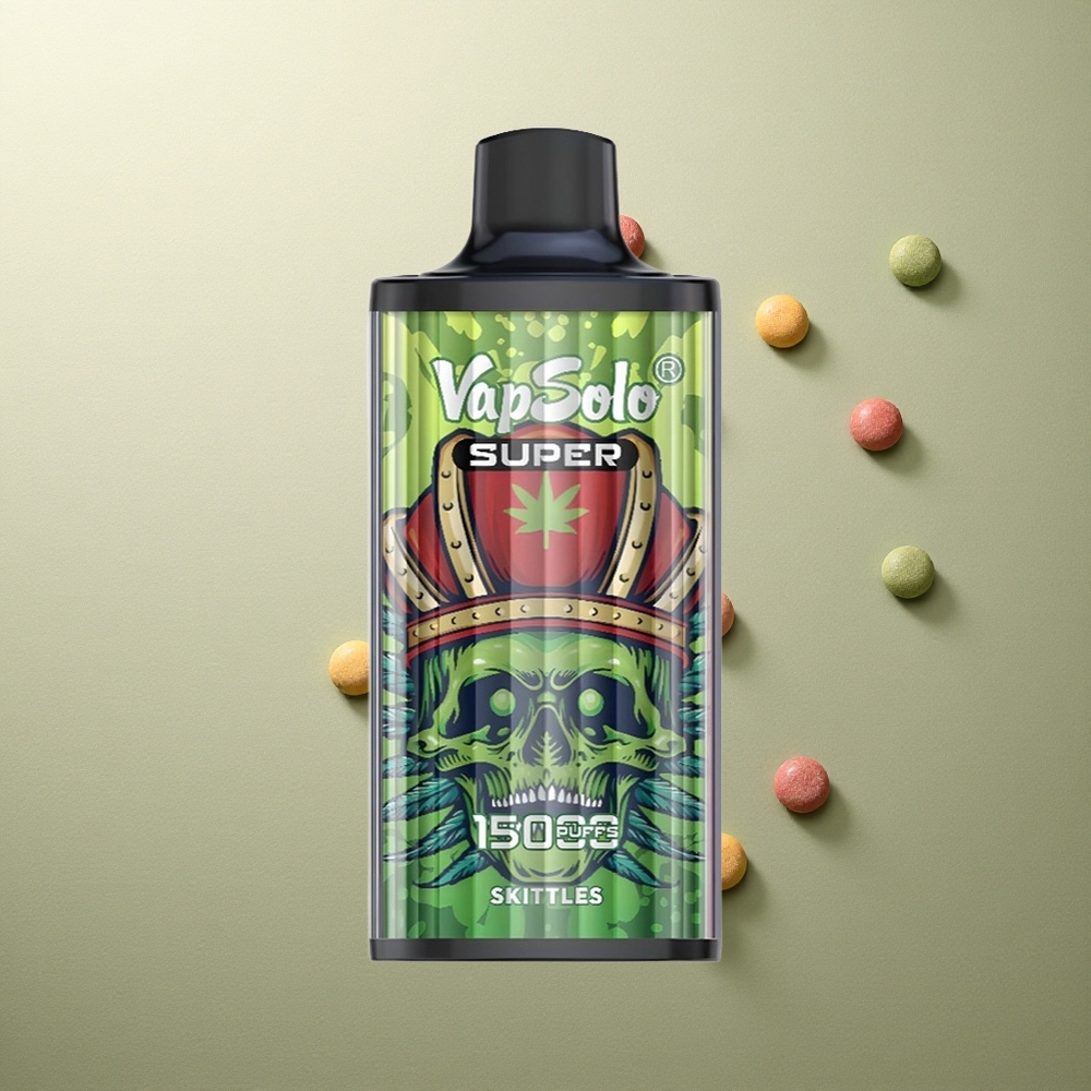Vapsolo Super 15000 Puffs Skittles 40ml 850mah Tipo-C