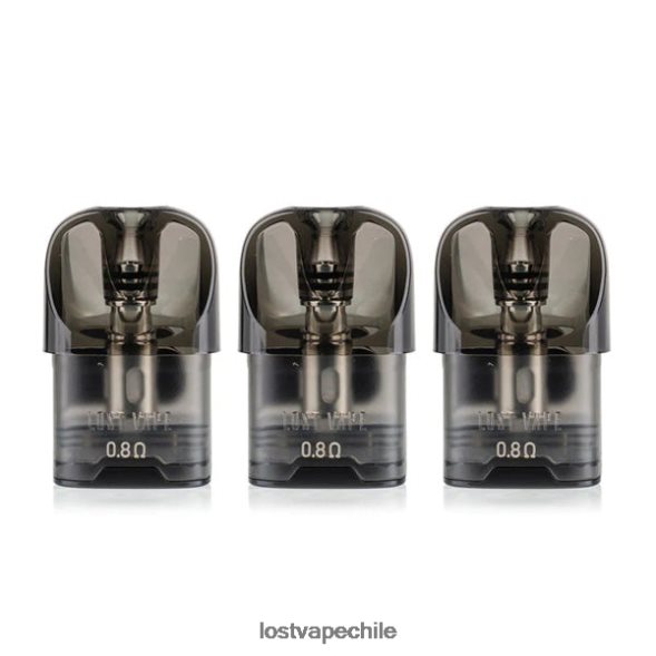 Lost Vape URSA vainas de repuesto | 2,5 ml (paquete de 3) verde 0,8 ohmios - Lost Vape near me Chile 6FVF125