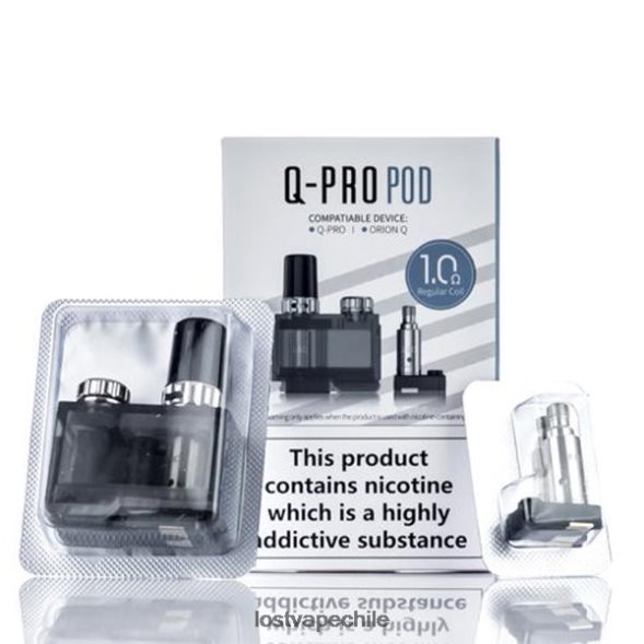 Lost Vape Orion conjunto de cápsulas q-pro | 1 vaina + 2 bobinas bobinas de 1.ohm - Lost Vape near me Chile 6FVF405