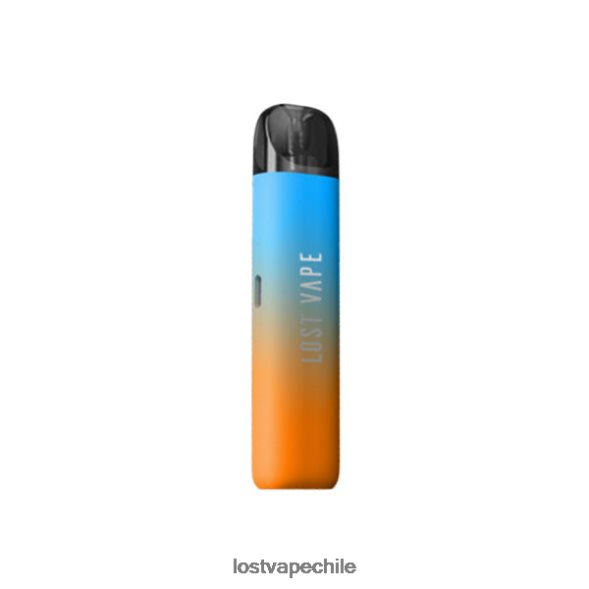 Lost Vape URSA S kit de cápsulas naranja cian - Lost Vape Santiago 6FVF212